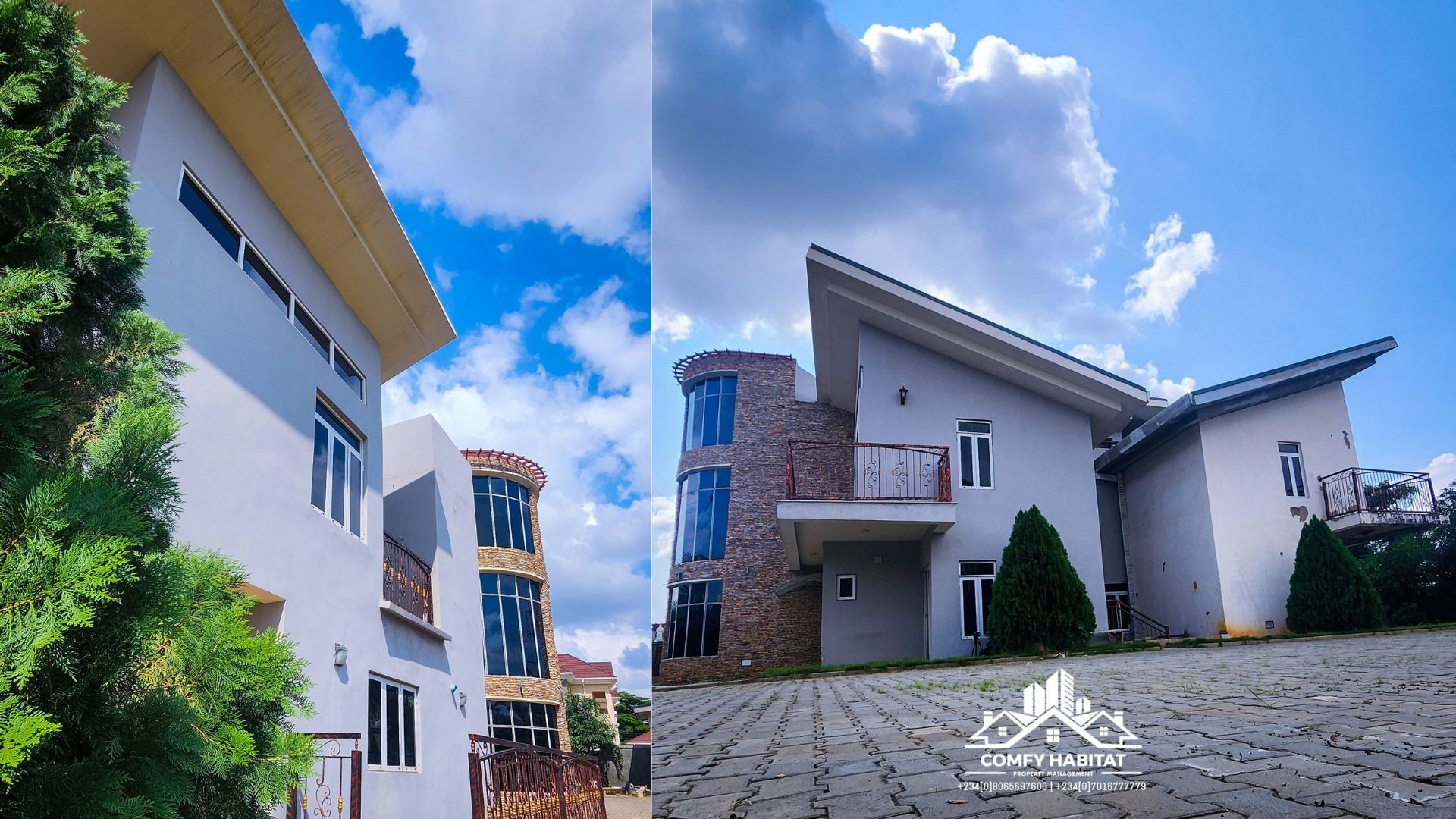 2 Furnished 2 Units of Smart 5-Bedroom Semi-Detached Duplex (Wuye, Abuja)