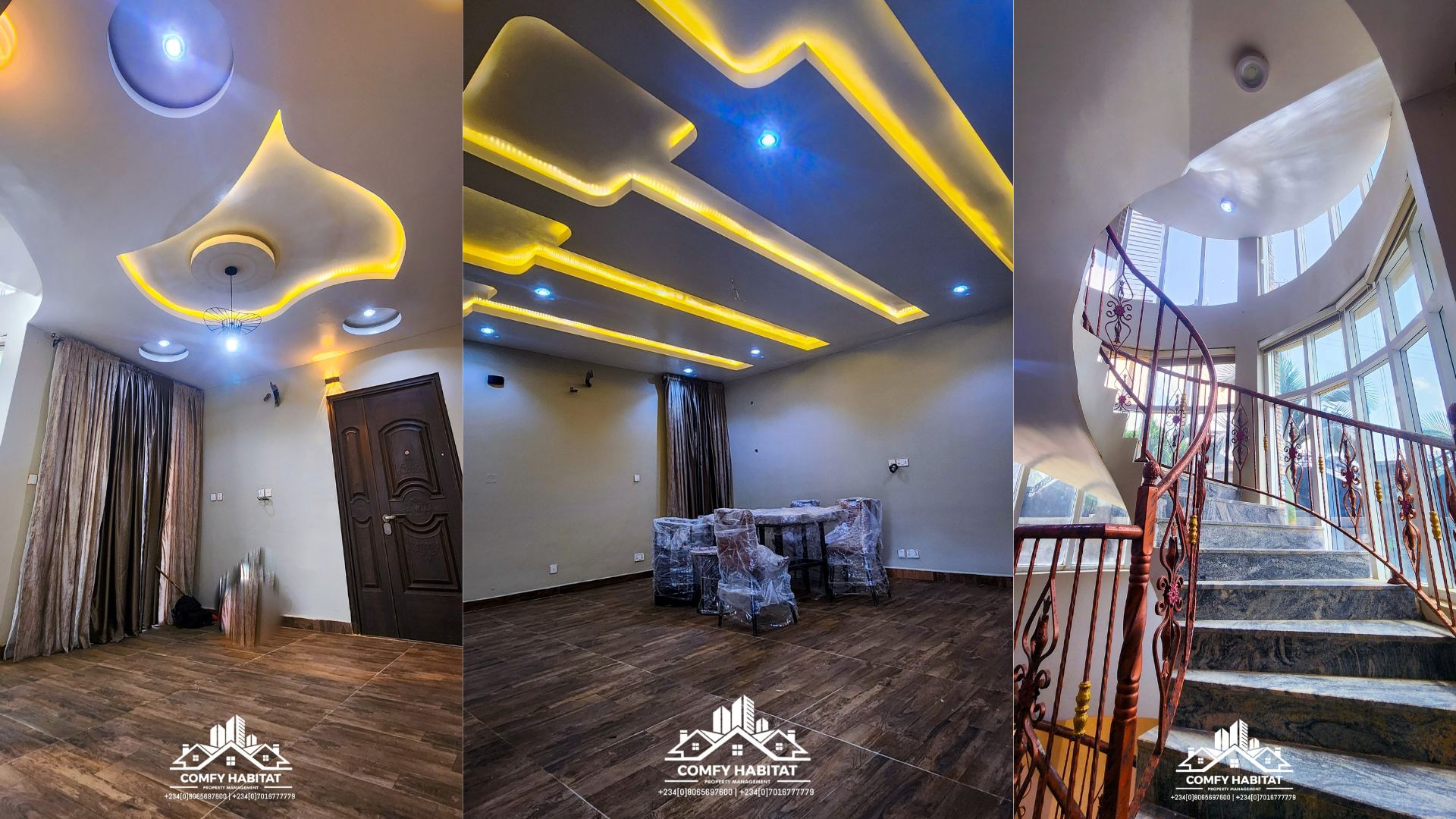 4 Furnished 2 Units of Smart 5-Bedroom Semi-Detached Duplex (Wuye, Abuja)